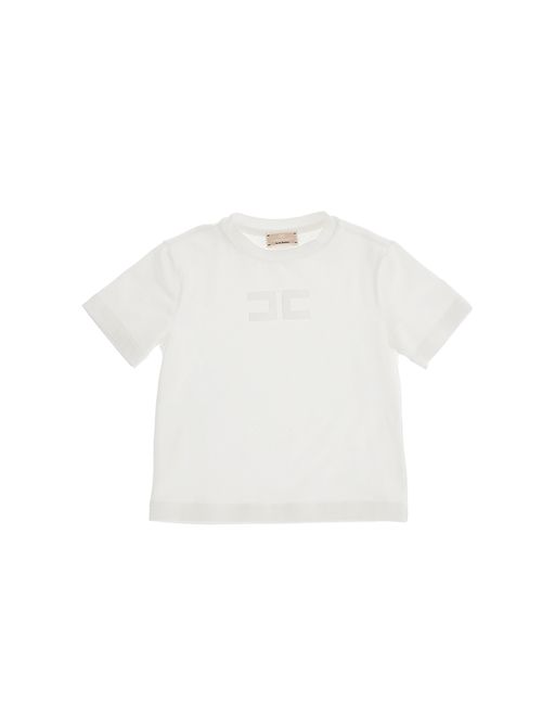 T-shirt, bambina, logata. ELISABETTA FRANCHI | EGTS091 0 JE0060000